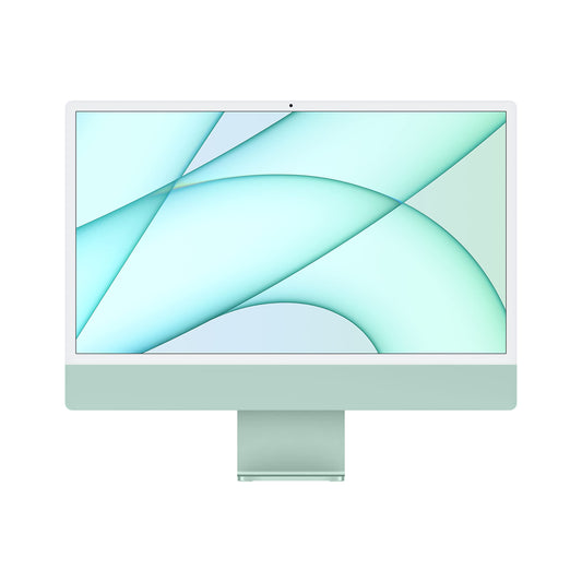 Apple Ordenador de Mesa iMac Todo en uno con Chip M1 (2021): CPU de 8 núcleos, GPU de 8 núcleos, Pantalla Retina de 24 Pulgadas, 8 GB de RAM, 256 GB de Almacenamiento SSD, Verde