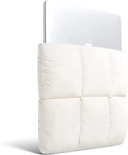 Comfyable Funda Acolchada para portátil de 13 Pulgadas, 14 Pulgadas, Funda Acolchada para portátil para Mujer, Funda de Almohada Compatible con MacBook Air M2 M1, MacBook Pro 13-in 14-in M2 M1