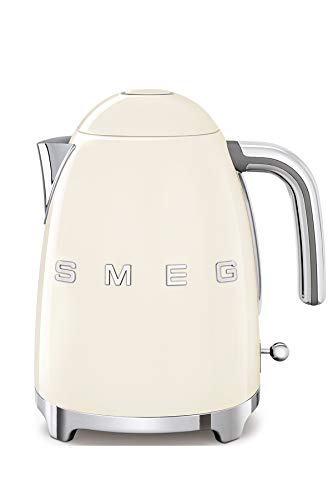 Smeg KLF03CREU - Hervidor eléctrico - 1.7L - 2400 W - Crema