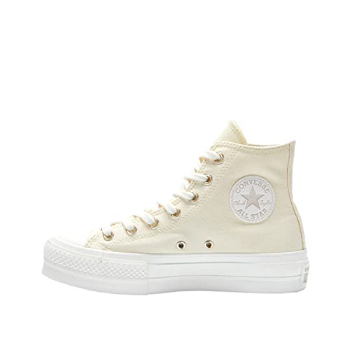 Zapatillas Converse All Star Lift Platform Tonal Gold