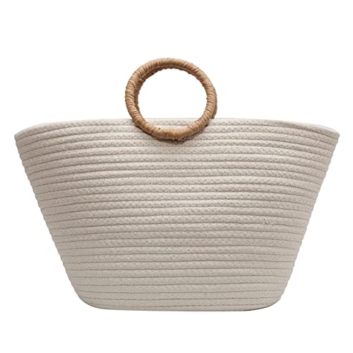 Summer Straw Beach Bag