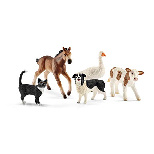 schleich 42386 Surtido de animales Farm World, a partir de 3 años, FARM WORLD - figura, 10 x 15 x 20 cm