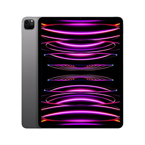 Apple 2022 iPad Pro de 12,9 Pulgadas (Wi-Fi, 128 GB) - Gris Espacial (6.ª generación)