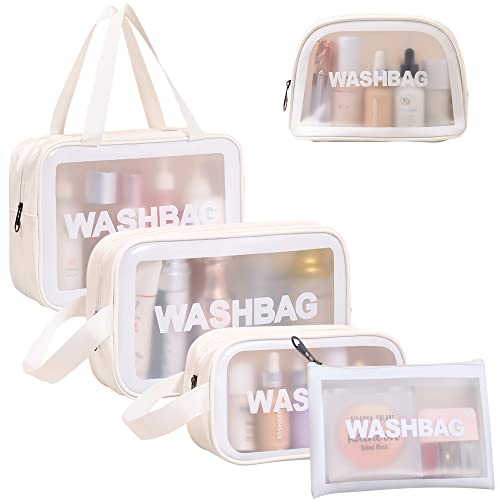 5PCS Family Travel Toiletry Bags: Vacation Bathroom Organizer