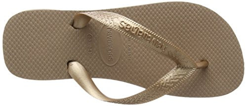 Havaianas Top Tiras, Chanclas, para Mujer, Rosa (Oro Rosa), 37/38 EU