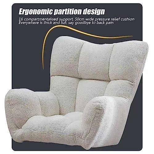 Silla Mecedora Moderna Sillón Reclinable Sillón Relajante Asiento Acolchado Relajante, con Reposapiés, para Sala De Estar Dormitorio Oficina Guardería Ocio Silla Relajante con Reposapiés Bla