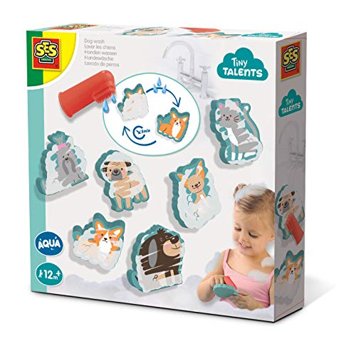 SES CREATIVE- Cat,Dog Lavado de Perros, Medium (13084)