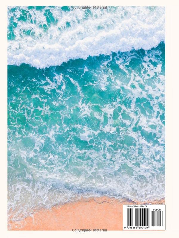 In Love With The Sea: Ocean Coffee Table Book: Large 8.25x11 Inches, Cocktail Table Book Decor Colorful, 75 Pages in High Vibrant Color Photography with Inspirational Ocean Quotes