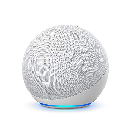 Echo (4th generation) | With premium sound, smart home hub and Alexa | Glacier White - #EVIMomStuff#