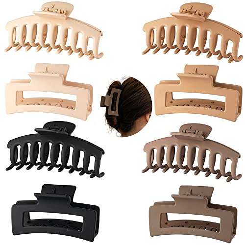 8 Pack Large & Trendy Hair Clips - #EVIMomStuff#